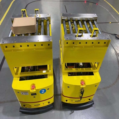 自动立库加AGV，才能把出库转运真正跑起来