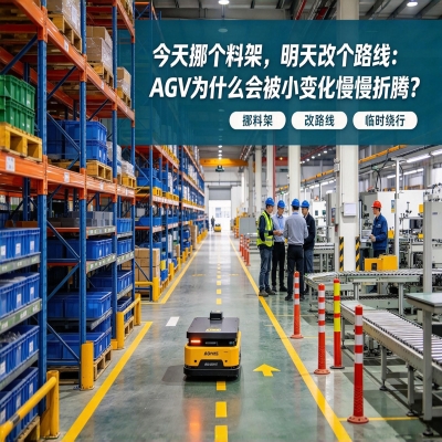今天挪个料架，明天改个路线：AGV为什么会被小变化慢慢折腾？